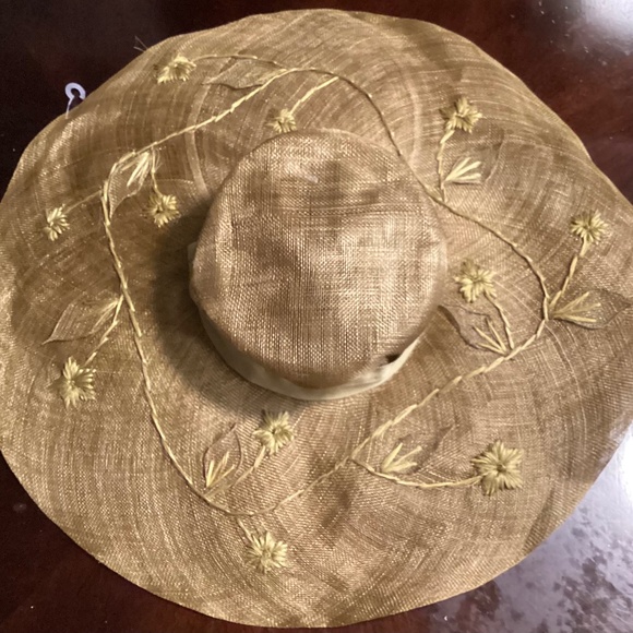 Memar | Accessories | New With Tags Olive Green Floral 